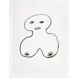 Mother Ghost by Allen Ginsberg, 1994, etching, sold Oct 2025
