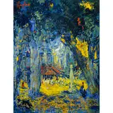 Untitled by Mark Kaplan, oil on canvas, sold Oct 2025