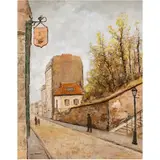 Paris by Louis Payrat, oil on canvas, sold Oct 2025