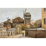 Paris by Louis Payrat, oil on canvas, sold Oct 2025