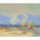 Untitled by Ernest Henry Pohl, pastel on paper, sold Oct 2025