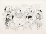 Untitled by Al Hirschfeld, lithograph, sold Oct 2025