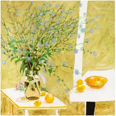 Chickory by Bryan Wilson, 1976, oil on canvas, sold Oct 2025