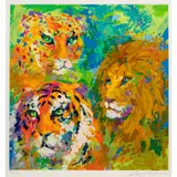 Untitled by LeRoy Neiman, lithograph, sold Oct 2025