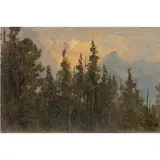Untitled by John Fery, oil on board, sold Oct 2025