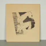 Original Lithograph on Paper by Pianist Hands, Original lithograph on paper by Martin who distills the moti, sold Dec 2025