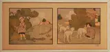 1917 Color Lithograph on Paper by Little Bo Peep, A charming early 20th-century color lithograph published in, sold Dec 2025