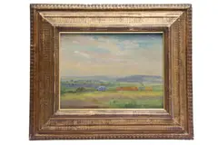Untitled by Zhou Tingxu, oil on card, offered Jun 2021