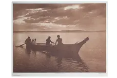 Untitled by Edward S. Curtis, photograph, offered May 2021