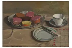 Untitled by Anne Spalding, oil on canvas, offered May 2021