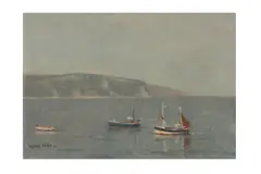 Untitled by Leslie Kent, oil on canvas, offered May 2021
