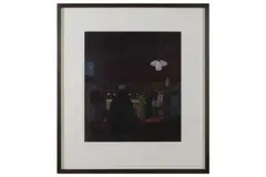 Untitled by David Hosie, oil on board, offered May 2021