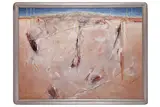 Untitled by Maude Burge, mixed media, offered May 2021