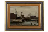 Untitled by Philip Hugh Padwick, oil on board, offered May 2021