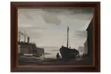 Untitled by Philip Hugh Padwick, oil on board, offered May 2021