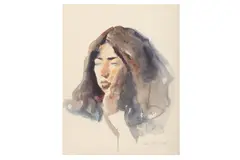 Untitled by Desmond Rosser-Smith, watercolour, offered May 2021