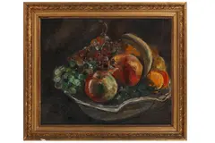 Untitled by Philippe Le Molt, oil on canvas, offered May 2021