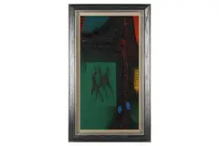 Untitled by Per Dahl, mixed media, offered May 2021