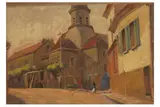 Untitled by Felix Emile Andrews, watercolour and gouache, offered May 2021