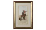 Untitled by Eduard Vitali, watercolour, offered May 2021