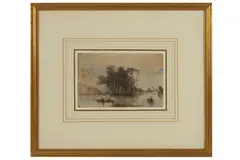 Untitled by Eugène Le Poittevin, watercolour, offered May 2021