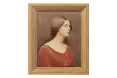 Untitled by Ernest Townsend, watercolour and gum, offered May 2021