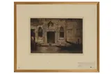 Untitled by Mortimer Menpes, etching, offered May 2021