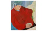 Untitled by Michel Guyot, oil on canvas, offered Apr 2021