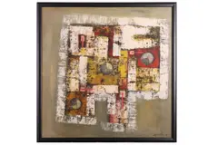 Untitled by Gus Eka, oil on canvas, offered Apr 2021