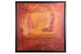 Untitled by Alberto Magi, mixed media on canvas, offered Apr 2021