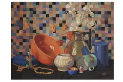 Untitled by Phyllis I Hibbert, gouache, offered Apr 2021