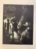 R.a. (b. 1943) by Bill Jacklin, etching, offered Apr 2021