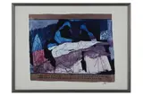 Untitled by Maqbool Fida Husain, lithograph, offered Apr 2021