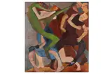 Untitled by Alan Thornhill, acrylic on canvas, offered Apr 2021