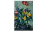 Untitled by Alfred Wolmark, oil on board, offered Apr 2021