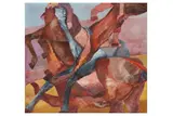Untitled by Alan Thornhill, acrylic on canvas, offered Apr 2021