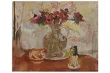 Untitled by Daphne Charlton, oil on canvas, offered Apr 2021