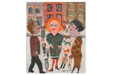 Untitled by Fred Yates, oil on canvas, offered Apr 2021
