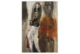Untitled by Patrick Hayman, 1968, oil on board, offered Apr 2021