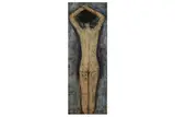 Untitled by John Emmanuel, oil on paper, offered Apr 2021