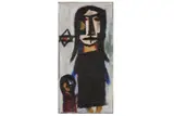 Untitled by Patrick Hayman, oil on canvas, offered Apr 2021