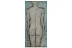 Untitled by John Emmanuel, oil on paper, offered Apr 2021