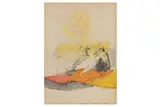 Untitled by John Selway, pencil and waterclour, offered Apr 2021