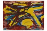 R.a. (1915-1997) by William Gear, pastel and gouache, offered Apr 2021