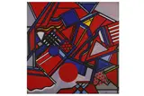 Untitled by Theodore Mendez, acrylic on canvas, offered Apr 2021