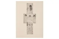 Untitled by Peter Phillips, etching, offered Apr 2021