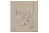 Untitled by Jon Melville, pencil, offered Apr 2021