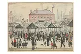 R.a. (1887-1976) by L. S. Lowry, pencil, offered Apr 2021
