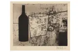 Untitled by Percy Kelly, etching, offered Apr 2021