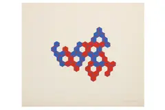 Untitled by Anthony Hill, screenprint, offered Apr 2021
